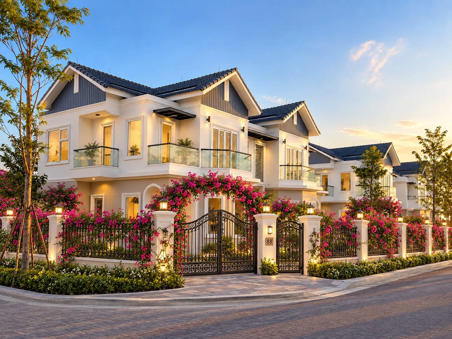 Phối cảnh biệt thự MHDI Cam Ranh